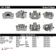 Purchase Top-Quality Rear Left Rebuilt Caliper With Hardware by CENTRIC PARTS - 141.51660 pa9
