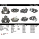 Purchase Top-Quality Rear Left Rebuilt Caliper With Hardware by CENTRIC PARTS - 141.61562 pa8
