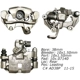 Purchase Top-Quality Rear Left Rebuilt Caliper With Hardware by CENTRIC PARTS - 141.62548 pa13