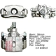 Purchase Top-Quality Rear Left Rebuilt Caliper With Hardware by CENTRIC PARTS - 141.62576 pa13