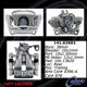 Purchase Top-Quality Rear Left Rebuilt Caliper With Hardware by CENTRIC PARTS - 141.62602 pa9