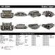 Purchase Top-Quality Étrier arrière gauche reconditionné avec matériel par CENTRIC PARTS - 141.65044 pa8