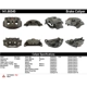 Purchase Top-Quality Rear Left Rebuilt Caliper With Hardware by CENTRIC PARTS - 141.66540 pa6