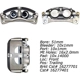 Purchase Top-Quality Rear Left Rebuilt Caliper With Hardware by CENTRIC PARTS - 141.67526 pa13