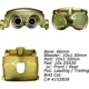 Purchase Top-Quality Rear Left Rebuilt Caliper With Hardware by CENTRIC PARTS - 141.80001 pa45