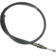 Purchase Top-Quality WORLDPARTS - 16370100 - Rear Left Universal Brake Cable pa2