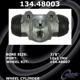 Purchase Top-Quality Rear Left Wheel Cylinder by CENTRIC PARTS - 134.48003 pa1