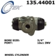 Purchase Top-Quality Cylindre de roue arrière gauche par CENTRIC PARTS - 135.44001 pa2