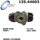 Purchase Top-Quality Cylindre de roue arrière gauche par CENTRIC PARTS - 135.44603 pa1