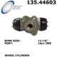 Purchase Top-Quality Cylindre de roue arrière gauche par CENTRIC PARTS - 135.44603 pa5