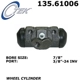 Purchase Top-Quality Cylindre de roue arrière gauche  by CENTRIC PARTS - 135.61006 pa1