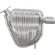 Purchase Top-Quality Rear Muffler by WALKER USA - 21248 pa5