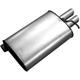 Purchase Top-Quality Stainless Steel Rear Muffler - WALKER USA - 21559 pa1