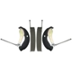 Purchase Top-Quality AC DELCO - 17815B - Drum Brake Shoes pa1