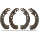 Purchase Top-Quality Rear New Brake Shoes by AGNA BRAKES - NB593 pa1