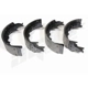 Purchase Top-Quality Rear New Brake Shoes by AGNA BRAKES - NR358 pa1
