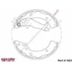 Purchase Top-Quality EUROROTOR - 1021 - Rear New Brake Shoes pa2