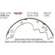 Purchase Top-Quality EUROROTOR - 514 - Rear New Brake Shoes pa3