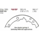 Purchase Top-Quality Rear New Brake Shoes by EUROROTOR - 553R pa2