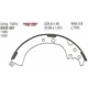 Purchase Top-Quality EUROROTOR - 587 - Rear New Brake Shoes pa1