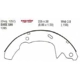 Purchase Top-Quality Rear New Brake Shoes by EUROROTOR - 599 pa3