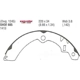 Purchase Top-Quality Rear New Brake Shoes by EUROROTOR - 605 pa3