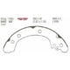 Purchase Top-Quality Rear New Brake Shoes by EUROROTOR - 637 pa3