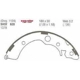 Purchase Top-Quality Rear New Brake Shoes by EUROROTOR - 639 pa2