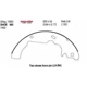 Purchase Top-Quality Rear New Brake Shoes by EUROROTOR - 665R pa1