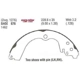 Purchase Top-Quality Rear New Brake Shoes by EUROROTOR - 676 pa3