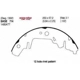 Purchase Top-Quality Rear New Brake Shoes by EUROROTOR - 714R pa1