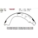 Purchase Top-Quality Rear New Brake Shoes by EUROROTOR - 764 pa1