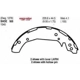 Purchase Top-Quality EUROROTOR - 800 - Rear New Brake Shoes pa3