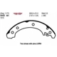 Purchase Top-Quality EUROROTOR - 801 - Rear New Brake Shoes pa1