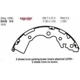 Purchase Top-Quality Rear New Brake Shoes by EUROROTOR - 910 pa3