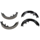 Purchase Top-Quality POWER STOP - B670 - Rear Drum Brake Shoes pa1