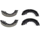 Purchase Top-Quality POWER STOP - B576 - Rear New Brake Shoes pa3