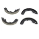 Purchase Top-Quality Rear New Brake Shoes by POWER STOP - B671 pa1