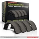 Purchase Top-Quality Rear New Brake Shoes by POWER STOP - B814 pa3