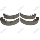 Purchase Top-Quality Rear New Brake Shoes by PROMAX - 12-451R pa1