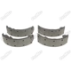 Purchase Top-Quality Rear New Brake Shoes by PROMAX - 12-593R pa2