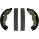 Purchase Top-Quality WAGNER - Z1021 - Rear New Brake Shoes pa2