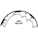 Purchase Top-Quality WAGNER - Z331 - Rear New Brake Shoes pa5