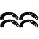 Purchase Top-Quality Rear New Brake Shoes by WAGNER - Z904R pa1
