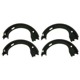 Purchase Top-Quality Rear New Brake Shoes by WAGNER - Z924 pa3