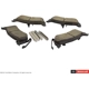 Purchase Top-Quality Rear Organic Pads by MOTORCRAFT - BR1109B pa1