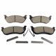 Purchase Top-Quality Rear Organic Pads by MOTORCRAFT - BR1109B pa3