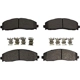 Purchase Top-Quality Rear Organic Pads by MOTORCRAFT - BR1691 pa10