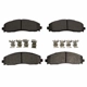 Purchase Top-Quality Rear Organic Pads by MOTORCRAFT - BR1691 pa5