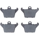 Purchase Top-Quality Rear Parking Brake Pads by DYNAMIC FRICTION COMPANY - 1551-1034-00 pa8